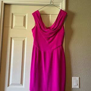 Gillian fustian pink dress
